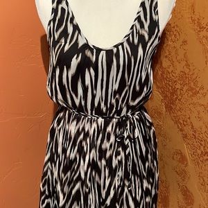 Jack* Lined Belted Dress